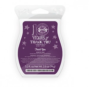 Thank You Scentsy Bar 